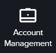 The account management tab in portal. 